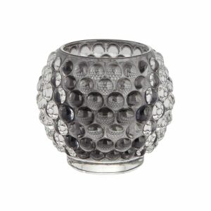 Doria Lantern 7.5 Cm | Home Accessories Tea Light Holders, Lanterns & Candle Dishes Candle Holders Dark grey