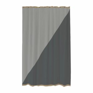 Duet Duschdraperi 150X200 Cm | Home Accessories Shower Curtains Bathroom Accessories grey