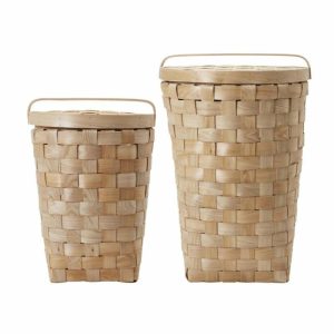 Edition Basket With Lid Set | Home Accessories Storage Baskets Home Accessories Home Accessories