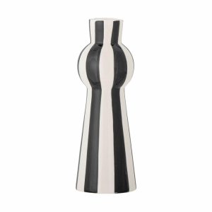 Eja Candle Stick 17 Cm | Home Accessories Candle Holders Candle Holders black-white