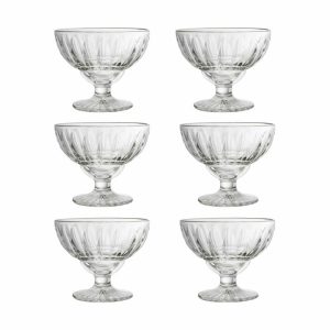 Elise Bowl On Foot 40 Cl 6-Pack | Tableware Dessert Bowls Bowls & Serving Dishes clear