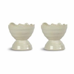 Ellen Egg Cup 2-Pack | Tableware Egg Cups Bowls & Serving Dishes Bone white