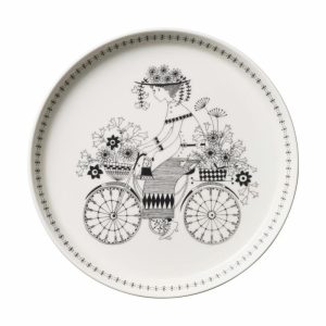 Emilia Plate Ø19 Cm | Tableware Small Plates & Side Plates Plates black-white