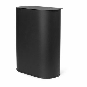 Enkel Waste Bin | Home Accessories Pedal Bins Bathroom Accessories black