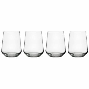 Essence Water Glass 35 Cl 4-Pack | Tableware Drinking Glasses & Tumblers Drinking Glasses & Tumblers clear