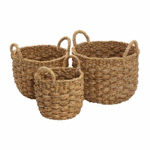 Esther Storage Basket Round 3-Pack | Home Accessories Storage Baskets Home Accessories Home Accessories