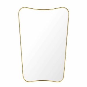 F.A.33 Rectangular Mirror | Home Accessories Wall Mirrors Home Accessories brass