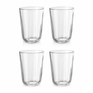 Facet Drinking Glass 34 Cl 4-Pack | Tableware Drinking Glasses & Tumblers Drinking Glasses & Tumblers clear