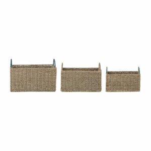 Fenter Basket Set Of Three | Home Accessories Storage Baskets Home Accessories Home Accessories