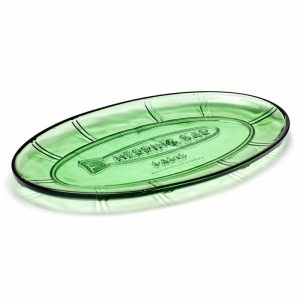 Fish & Fish Oval Saucer 17X31 Cm | Tableware Serving Platters & Dishes Bowls & Serving Dishes Green