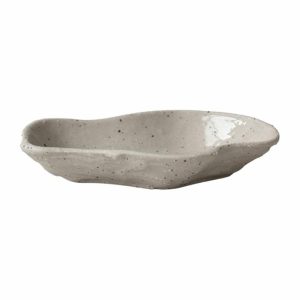 Flow Saucer Small 9X14 Cm | Tableware Serving Platters & Dishes Bowls & Serving Dishes Sand