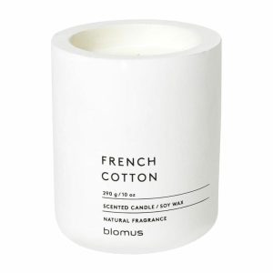 Fraga Scented Candles 55 Hours | Home Accessories Scented Candles & Diffusers Candle Holders French Cotton-Lily White