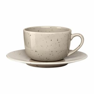 Freckle Cup With Saucer 26 Cl | Tableware Coffee Cups Coffee Cups beige