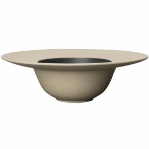 Fumiko Soup Plate | Tableware Deep Plates Deep Plates beige-black