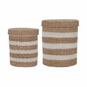 Geet Storage Basket 2 Pieces | Home Accessories Storage Baskets Home Accessories Home Accessories