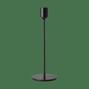 Glare Candle Holder 22 Cm | Home Accessories Candle Holders Candle Holders black