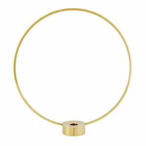 Gloria Candle Holder, Small | Home Accessories Candle Holders Candle Holders brass