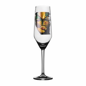 Golden Butterfly Champagne Glass 30 Cl | Tableware Champagne Glasses Champagne Glasses Champagne Glasses