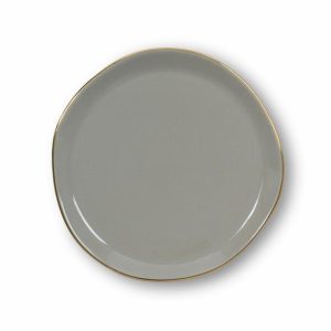 Good Morning Plate 17 Cm | Tableware Small Plates & Side Plates Plates grey morn