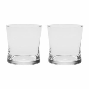 Grace Double Old Fashioned Glass 39 Cl 2-Pack | Tableware Whiskey & Cognac Glasses Glasses clear