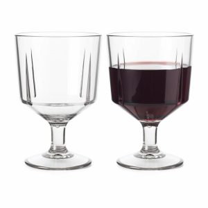 Grand Cru Outdoor Glass 26 Cl 2-Pack | Tableware Plastic Glasses Glasses clear