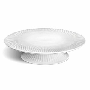 Hammershøi Cake Platter On Base Ø30 Cm | Tableware Cake Stands Bowls & Serving Dishes Cake Stands