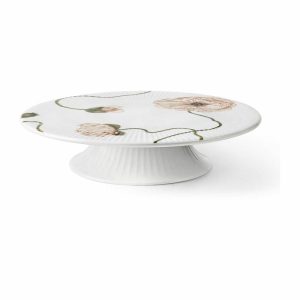 Hammershøi Poppy Cake Platter Ø30 Cm | Tableware Cake Stands Bowls & Serving Dishes Cake Stands