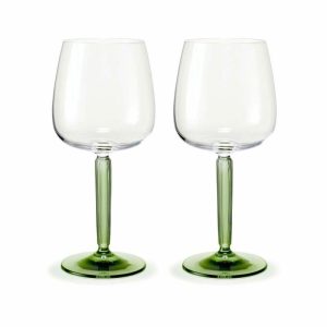 Hammershøi Red Wine Glass 49 Cl 2-Pack | Tableware Wine Glasses Glasses Clear-green