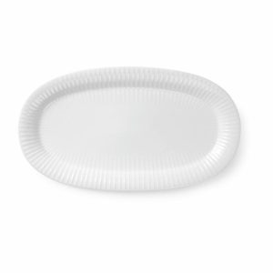 Hammershøi Serving Plate Oval 40X22.5 Cm | Tableware Serving Platters & Dishes Bowls & Serving Dishes Serving Platters & Dishes