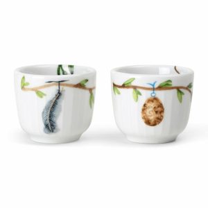 Hammershøi Spring Egg Cup Ø5 Cm 2-Pack | Tableware Egg Cups Bowls & Serving Dishes Egg Cups