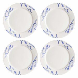 Havspil Plate 28 Cm 4-Pack | Tableware Dinner Plates Dinner Plates Blue-white