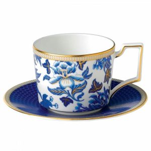 Hibiscus Teacup With Saucer | Tableware Coffee Cups Coffee Cups Coffee Cups