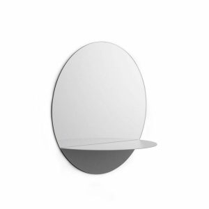 Horizon Mirror Round | Home Accessories Wall Mirrors Home Accessories grey