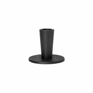 Hoy Candle Sticks Short 6.4 Cm | Home Accessories Candle Holders Candle Holders black