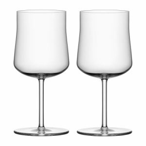 Informal Glass On Foot 28 Cl 2-Pack | Tableware Wine Glasses Glasses clear