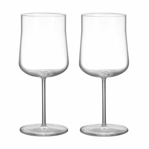 Informal Glass On Foot 43 Cl 2-Pack | Tableware Wine Glasses Glasses clear