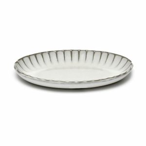 Inku Oval Serving Bowl M 15.4X22 Cm | Tableware Serving Platters & Dishes Bowls & Serving Dishes Serving Platters & Dishes