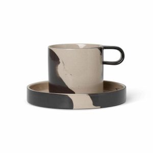 Inlay Cup With Saucer | Tableware Coffee Cups Coffee Cups Coffee Cups