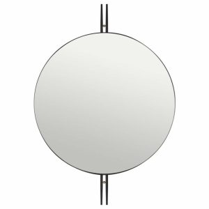 Ioi Wall Mirror Ø80 Cm | Home Accessories Wall Mirrors Home Accessories black