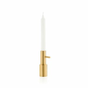 Jaime Hayon Single Candle Holder Brass | Home Accessories Candle Holders Candle Holders Candle Holders