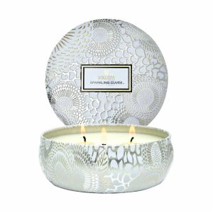 Japonica 3-Wick Tin Scented Candle 40 Hours | Home Accessories Scented Candles & Diffusers Candle Holders Home Accessories