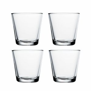 Kartio Glass 4-Pack | Tableware Drinking Glasses & Tumblers Drinking Glasses & Tumblers clear