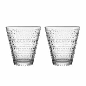 Kastehelmi Glass 30 Cl 2-Pack | Tableware Drinking Glasses & Tumblers Drinking Glasses & Tumblers clear