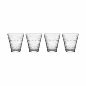 Kastehelmi Glass 30 Cl 4-Pack | Tableware Drinking Glasses & Tumblers Drinking Glasses & Tumblers clear