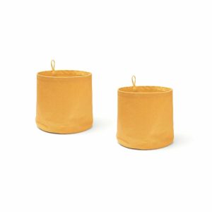 Kid’S Base Storage Textile Cylinder 2-Pack | Home Accessories Storage Baskets Home Accessories Home Accessories