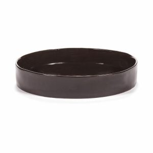 La Mère Deep Plate L Ø25 Cm | Tableware Deep Plates Deep Plates Dark brown