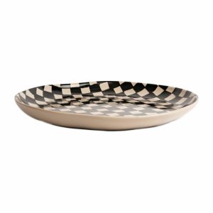 Lexi Serving Dish 37 Cm | Tableware Serving Platters & Dishes Bowls & Serving Dishes Black-beige