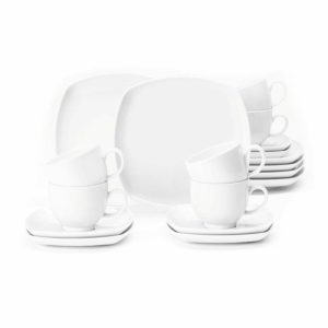 Lido Coffee Service Square 18 Pieces | Tableware Table Settings & Starter Sets Plates Table Settings & Starter Sets