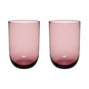 Like Long Drink Glass 38.5 Cl 2-Pack | Tableware Long Drink & Highball Glasses Glasses Grape