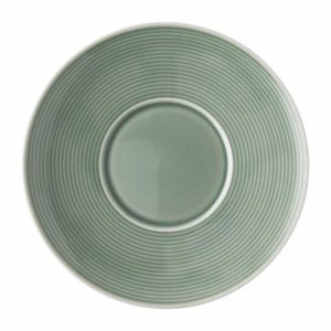 Loft Saucer To Coffee Cup – Moss Green | Tableware Tea & Coffee Saucers Plates Tableware